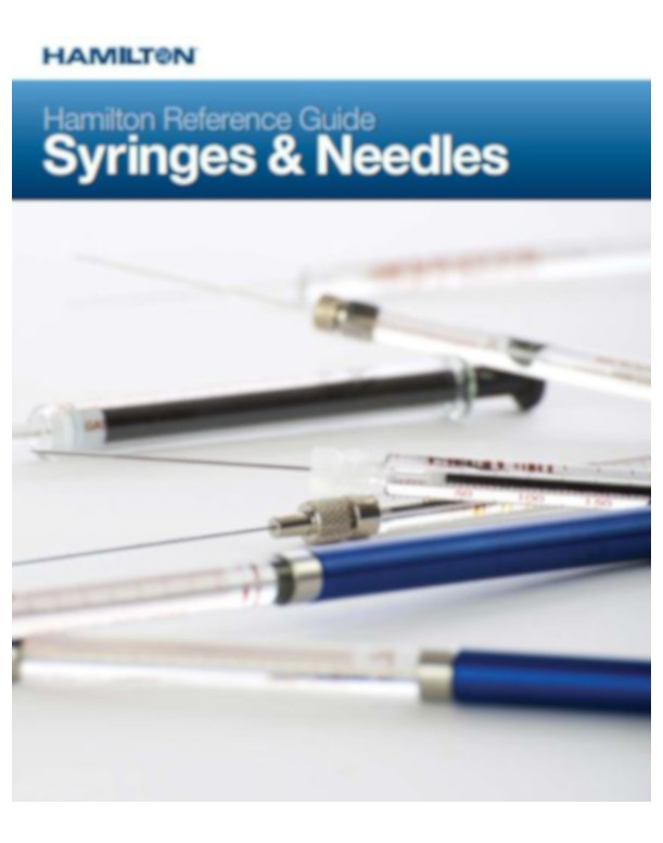 Syringe Needle Reference Guide